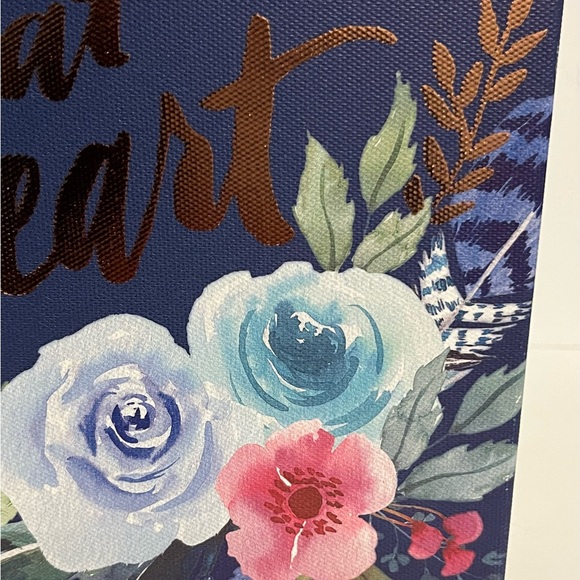 Wild At Heart 2019 Clementine Paper, Inc. Floral Wall Art Canvas Picture Decor - Picture 3 of 7